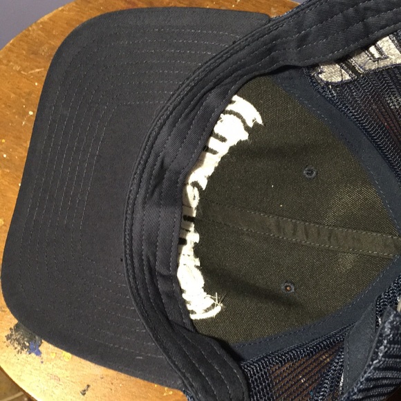 Toyota #19 SiriusXM racing SnapBack hat mesh back dark blue adjustable cap NWOT - Picture 11 of 11